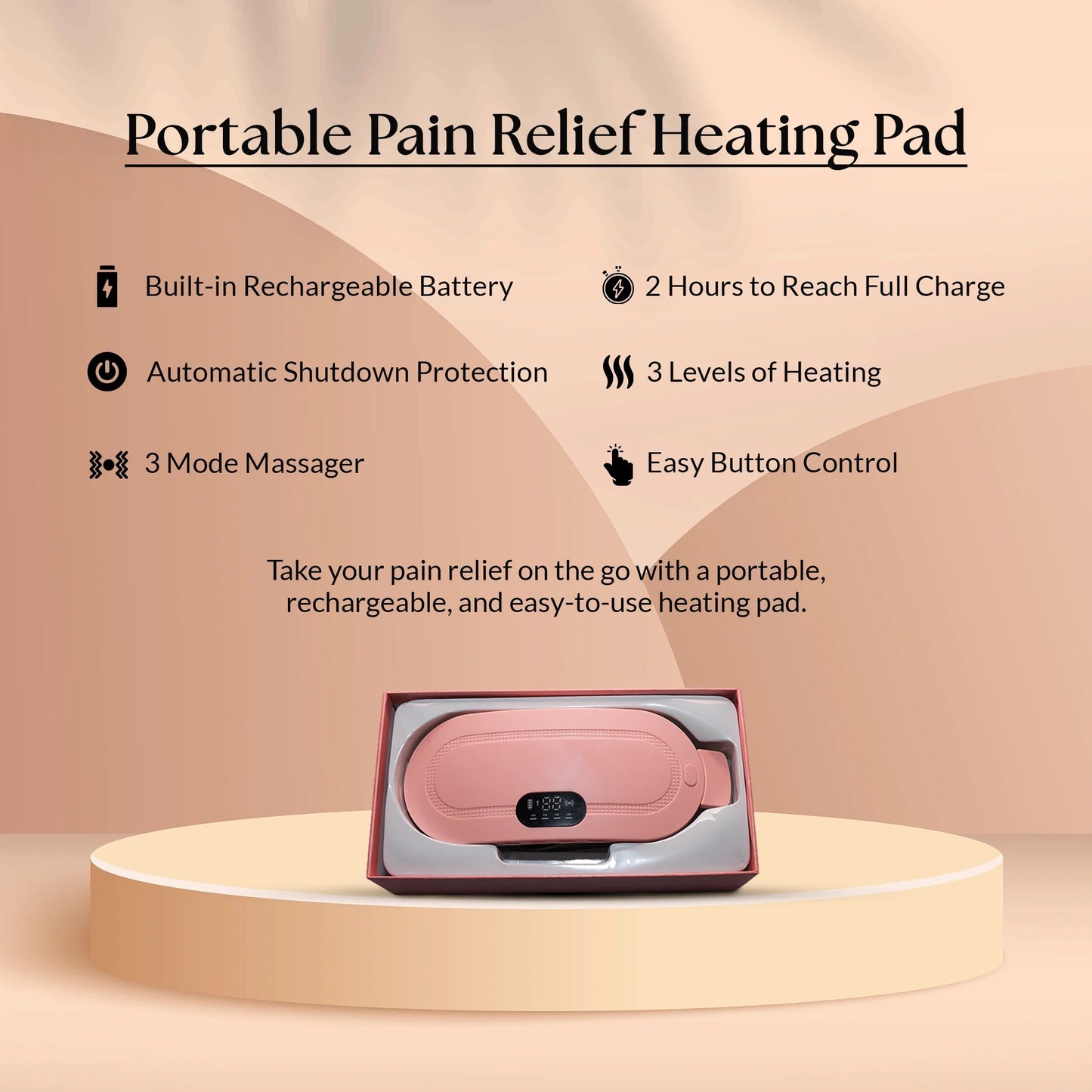 Menstrual Relief Heating + Massage Belt