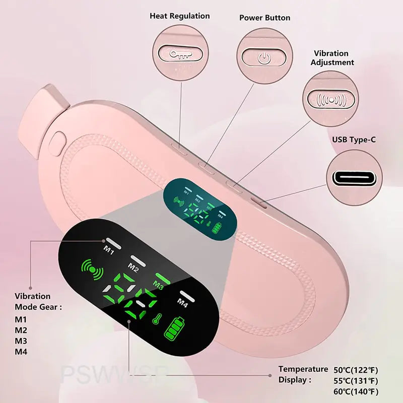 Menstrual Relief Heating + Massage Belt